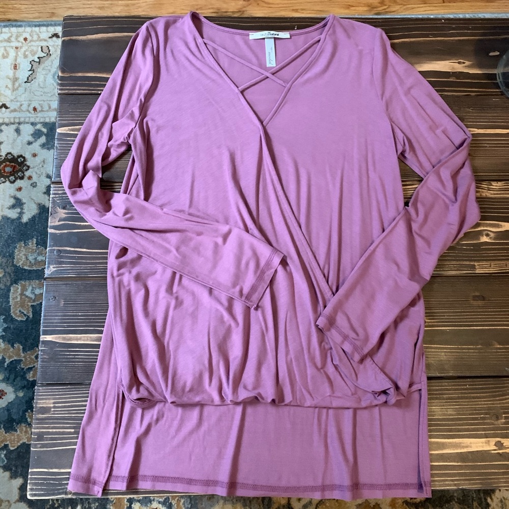 NWOT Cross Neck Top